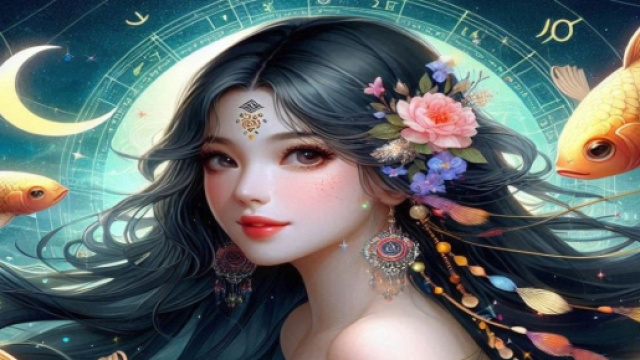 Segno dei Pesci generato con © AI Copilot