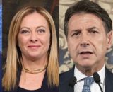 Antonio Tajani, Giorgia Meloni, Giuseppe Conte ed Elly Schlein (© Wikimedia commons)