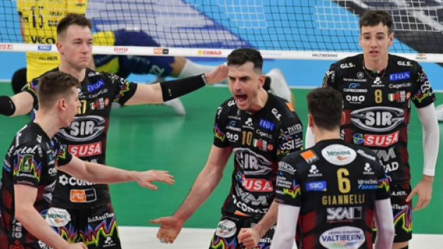 Perugia Volley &copy; Pagina Facebook Ufficiale Lega Pallavolo Serie A