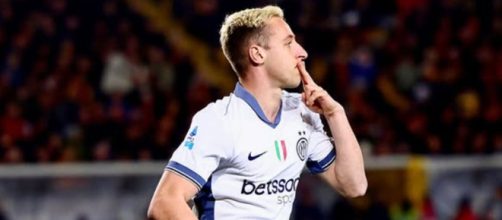 Frattesi con la divisa dell'Inter © Instagram
