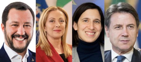 Sondaggi politici: scendono sia FdI che PD, sale la Lega