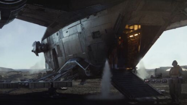 Dal trailer di The Mandalorian, © Immagine YouTube Star Wars Italia.