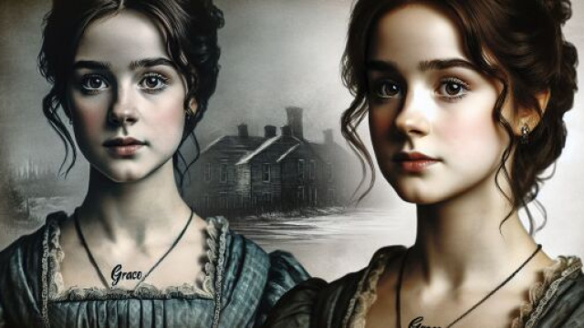 Immagine ispirata ad Alias Grace per il Gemelli. © Immagine creata con DALL·E