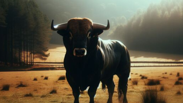 Immagine ispirata all'indomabilità de Lo straniero per il Toro. CC Immagine creata con DALL·E