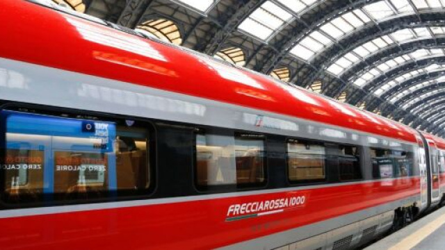 Treno frecciarossa © Ferrovie dello Stato.