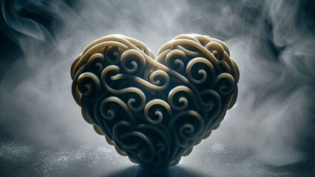Immagine ispirata a Cuore di tenebra per i Gemelli. © Immagine creata con DALL·E