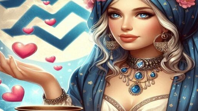 Segno dell'Acquario generato con &copy; AI Copilot.