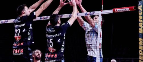 Partita di pallavolo © Profilo Facebook ufficiale Lega Pallavolo Serie A.