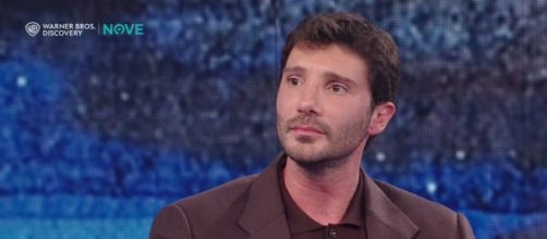 Stefano De Martino a Che tempo che fa © Screenshot Nove