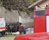 Incidente stradale a Catanzaro - © Vigili del Fuoco di Catanzaro