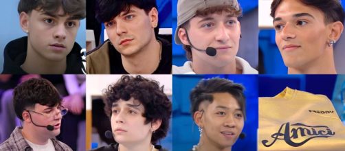 Luk3, TrigNo, Vybes, Daniele, Deddè, Senza Cri e Dandy - screenshot © Canale 5