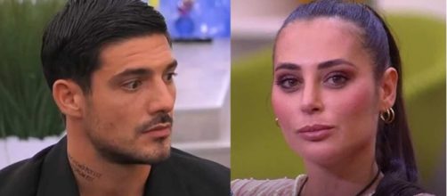 Lorenzo Spolverato e Mariavittoria Minghetti (© Grande Fratello/Mediaset).