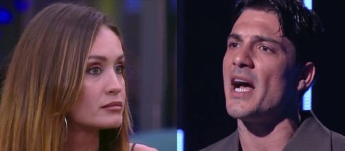 Helena Prestes e Lorenzo Spolverato - screenshot © Mediaset.
