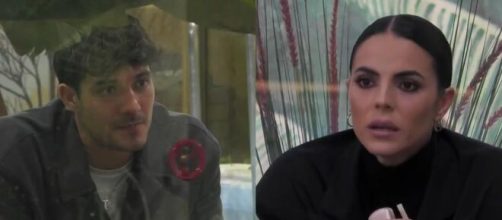 In foto Shaila e Lorenzo al GF © Mediaset
