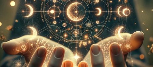 Mani e carta astrale - © Pixabay.