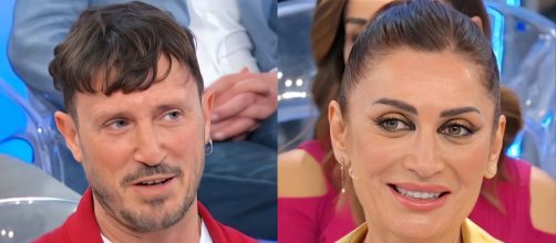 Ruggiero D'Andrea e Barbara De Santi - screenshot © Canale 5.