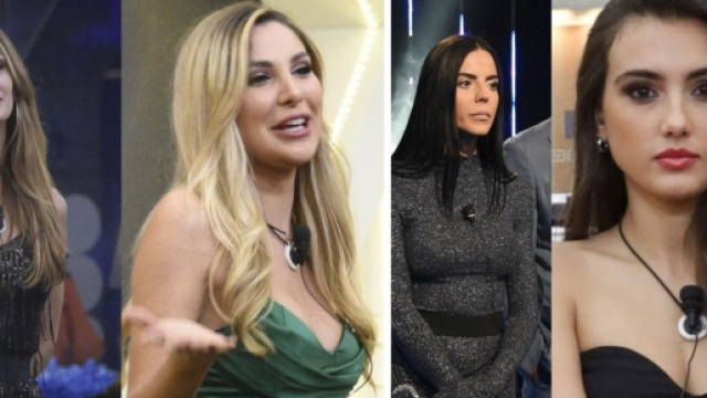 Helena Prestes, Chiara Cainelli, Shaila Gatta e Zeudi Di Palma - screenshot &copy; Mediaset.