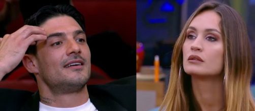 Lorenzo Spolverato e Helena Prestes - screenshot © Mediaset.