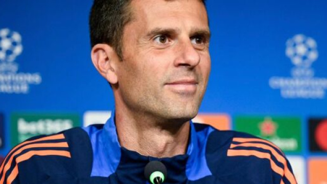 Thiago Motta in conferenza stampa © Juventus FC