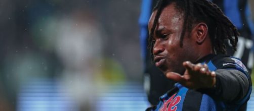 Ademola Lookman esulta dopo il gol alla Juventus © Atalanta BC