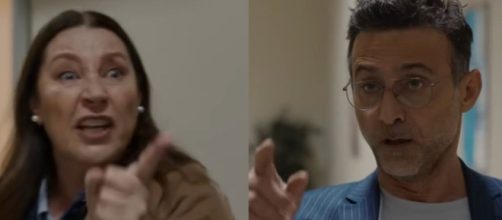 Guzide e Oltan di Tradimento © Canale 5.
