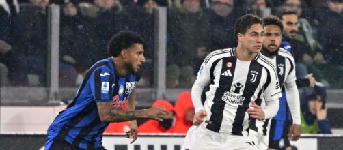 Kenan Yildiz in azione contro l'Atalanta © Juventus FC