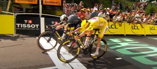 Ciclismo, Jonas Vingegaard e Tadej Pogacar - © Youtube Tour de France