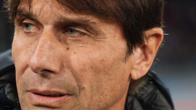 Antonio Conte, allenatore del Napoli. Foto &copy; Napoli