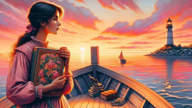 Immagine ispirata a 'Gita al faro' per il Vergine. © Immagine creata con Dall-E