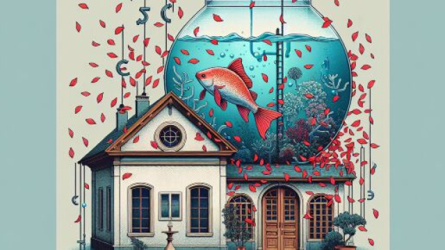 Immagine ispirata a La Casa di Carta per l’Aquario. © Immagine creata con DALL·E