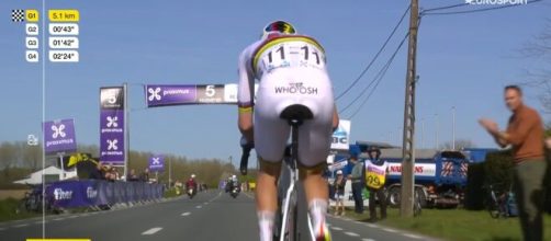 Tadej Pogacar - © Screenshot Eurosport