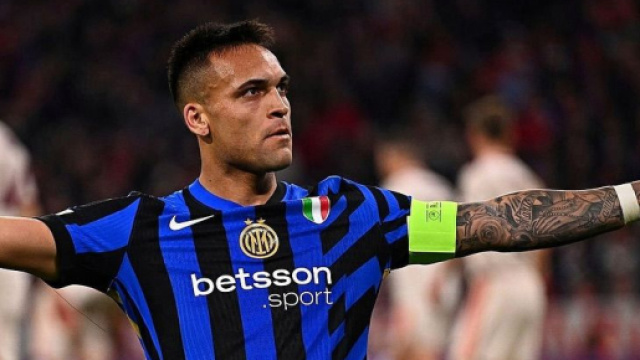 Lautaro mentre esulta © Facebook