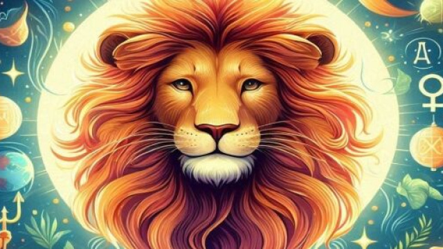 Segno del Leone generato con &copy; AI Copilot.