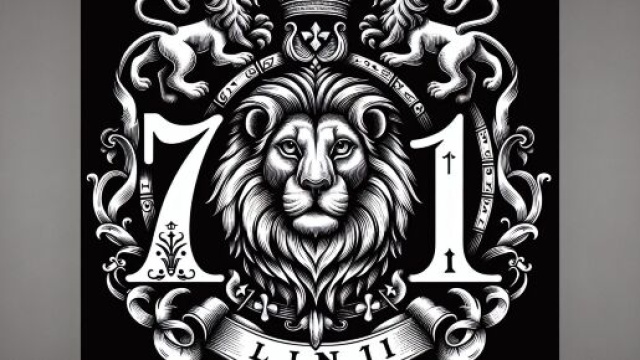 Illustrazione ispirata al segno zodiacale del Leone. © Immagine creata con Dall-E