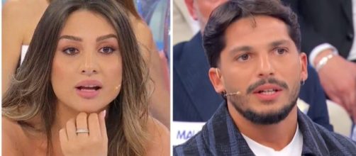 Cristina Ferrara e Gianmarco Steri - screenshot © Canale 5.