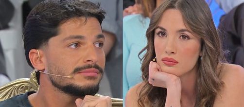 Gianmarco Steri e Nadia Di Diodato - screenshot © Canale 5.