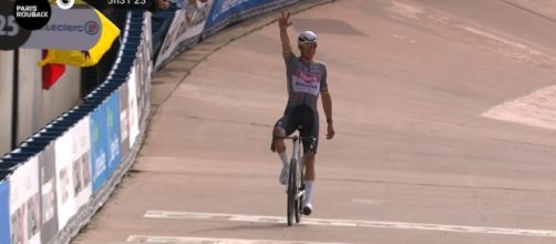 Mathieu Van der Poel - © Screenshot Eurosport.