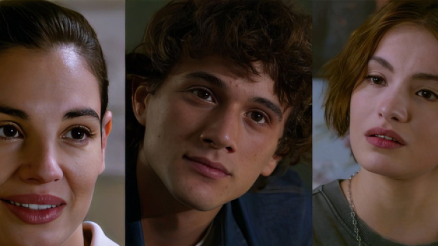 Azzurra, Pietro e Cristina - screenshot © Rai.