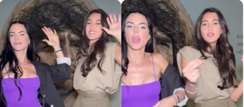 Shaila Gatta e Zeudi Di Palma - screenshot © TikTok.