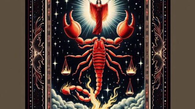 Il Giudizio e lo Scorpione in una rinascita spirituale. © Immagine creata con Dall-E