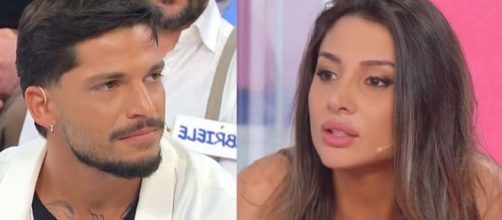 Gianmarco Steri e Cristina Ferrara - screenshot © Canale 5.