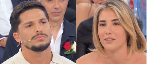 Gianmarco Steri e Martina De Ioannon - screenshot © Canale 5.