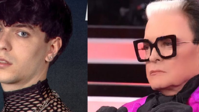 TrigNO e Cristiano Malgioglio - screenshot &copy; Witty Tv/Canale 5.