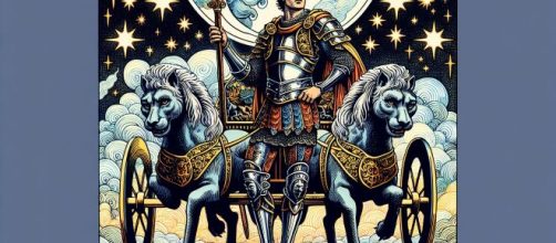 Illustrazione raffigurante il Carro nel contesto dell'Ariete. © Immagine creata con Dall-E