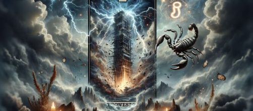 La Torre e lo Scorpione, un simbolo di cambiamento radicale  Immagine creata con Dall-E