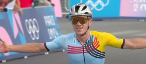 Remco Evenepoel - © Screenshot Eurosport.