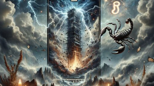 La Torre e lo Scorpione, un simbolo di cambiamento radicale  Immagine creata con Dall-E