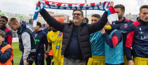 Il presidente Filograna © Casarano calcio