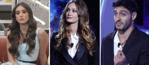 Zeudi Di Palma, Helena Prestes e Javier Martinez (© Grande Fratello/Mediaset)