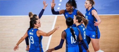 Italia femminile Volley © Pagina Facebook ufficiale della Federazione Italiana Pallavolo
